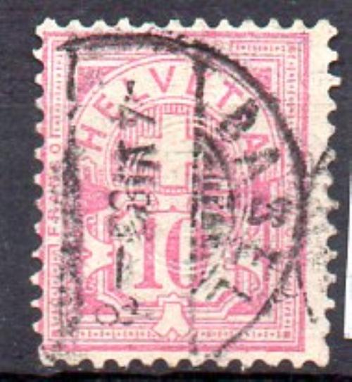 Suiza Año 1882/99 Nº 67a (o)